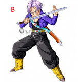 Dragon Ball Trunks Purple and Blue Cosplay Wigs