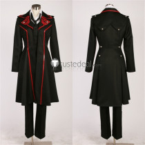 Tales of Xillia 2 Gaius Black Cosplay Costume