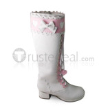 Pink Sweet Bows Lolita Boots