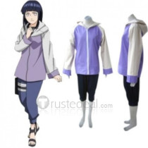 Naruto Shippuden Hinata Hyuga Jacket Cosplay Costume