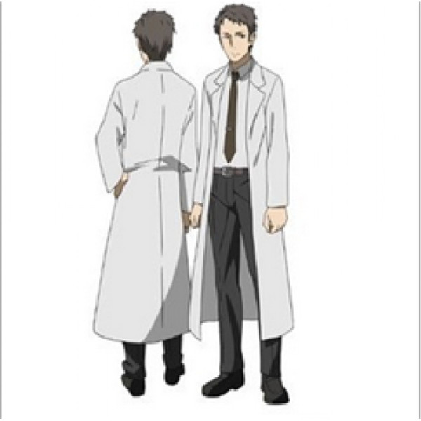 Sword Art Online Kayaba Akihiko White Lab Coat Cosplay Costume