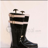 One Piece Dracule Mihawk Black Cosplay Boots Shoes