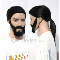 League of Legends the Saltwater Scourge Gangplank Cosplay Wig and Beard
