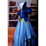 Fairy Tail Juvia Lockser Blue Cosplay Dress