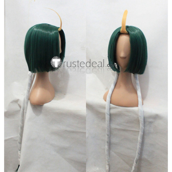 Twin Star Exorcists Sousei no Onmyouji Seigen Amawaka Green and Golden Cosplay Wig