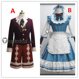 Bungou Stray Dogs Mayoi Inu Kaikitan Tales of the Lost Izumi Kyouka Nakajima Atsushi Blue White Maid Rabbit Cosplay Costumes