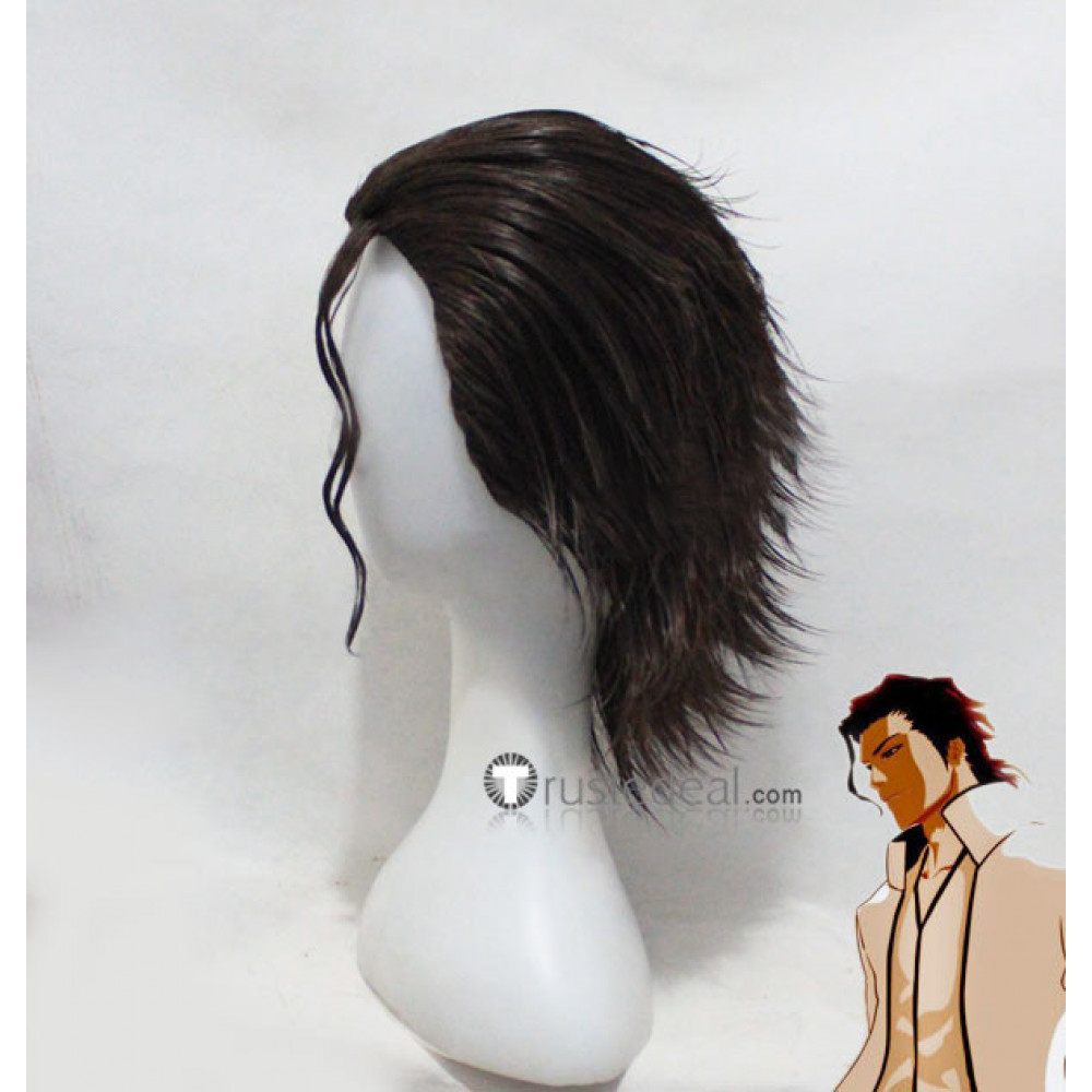 Bleach Sousuke Aizen Dark Brown Cosplay Wig