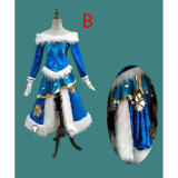 League of Legends LOL Winter Wonder Soraka Snowdown Cosplay Costume