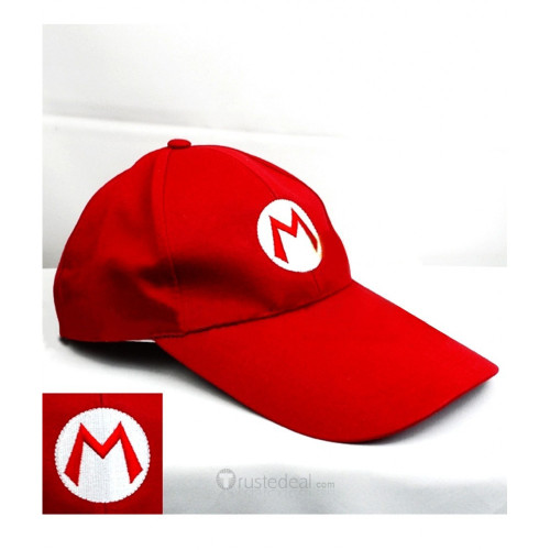 Super Mario Red-Sunbonnet Cosplay Hats