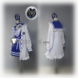 Vtuber Virtual YouTuber Minato Aqua Sailor Blue White Cosplay Costume