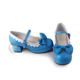 Girls Blue Lolita Shoes
