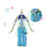 Vocaloid 2017 Snow Kaito Luka Rin Len Lolita Cosplay Costumes