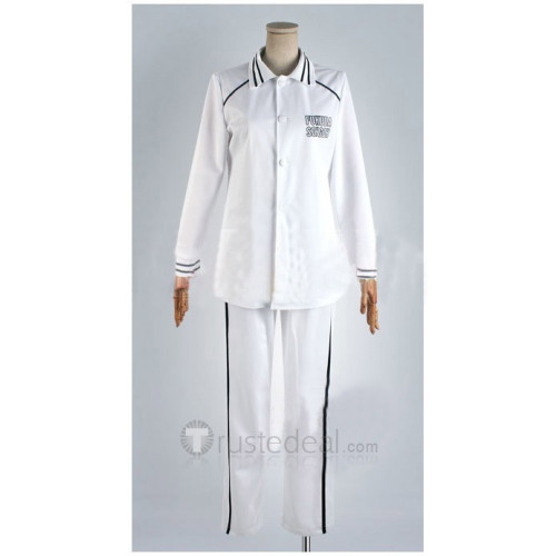 Kurokos Basketball Fukuda Sogo Academy Sports Clothes White Cosplay Costume