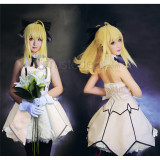 Fate Grand Order Saber Lily White Cosplay Costume