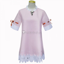 Miss Kobayashi's Dragon Maid Kanna Kamui Pink One Piece Cosplay Costume