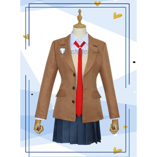 Seishun Buta Yarou Rascal Does Not Dream of Bunny Girl Senpai Sakuta Azusagawa Mai Sakurajima School Uniform Cosplay Costumes