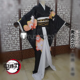 Kimetsu no Yaiba Demon Slayer Tamayo Kibutsuji Muzan Female Version Kimono Cosplay Costume