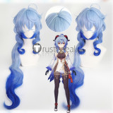 Genshin Impact Albedo Dainsleif Yaoyao Ganyu Brown Blue Blonde Purple Cosplay Wigs