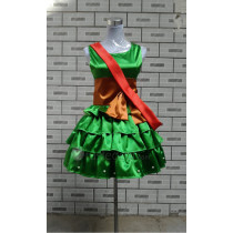 League of Legends Prom Queen Annie Green Dress Cosplay Costume