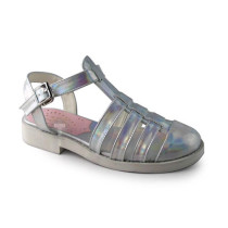 Classic Silver Lolita Sandals