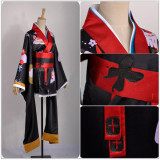 Oreimo Gokou Ruri Kuroneko Kimono Cosplay Costume