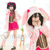Love Live Nico Yazawa Pink Bunny Cosplay Costume