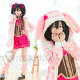 Love Live Nico Yazawa Pink Bunny Cosplay Costume