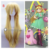 Star vs. the Forces of Evil Princess Star Butterfly Blonde Cosplay Wig