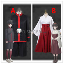 Akudama Drive Brother Sister School Uniform Kimono Cosplay Costumes