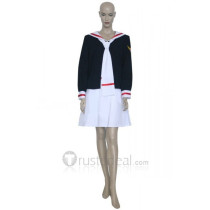 Cardcaptor Sakura Kinomoto and Tomoyo Daidouji School Cosplay Costume