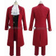 Phoenix Wright Ace Attorney Miles Edgeworth Cosplay Costume