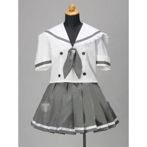 Lucky Star Akira Kogami Summer School Uniform Cosplay Costume