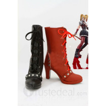 Batman Arkham Knight Clown Girl Cosplay Shoes Boots
