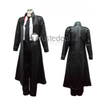 Katekyo Hitman Reborn Mukuro Rokudo Black Coat Cosplay Costume