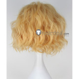 One Piece Sabo Blonde Curly Cosplay Wig