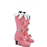 Kill La Kill Satsuki Kiryuin Nonon Jakuzure Matoi Ryuko Nui Harime White Pink Cosplay Shoes Boots