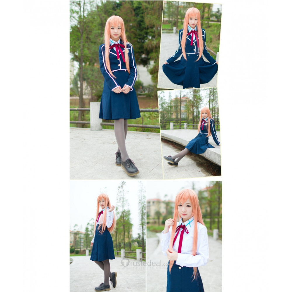 Sword Art Online Asuna School Uniform Cosplay Costume