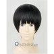 Kyoukai no Kanata Beyond the Boundary Nase Hiroomi Black Cosplay Wig