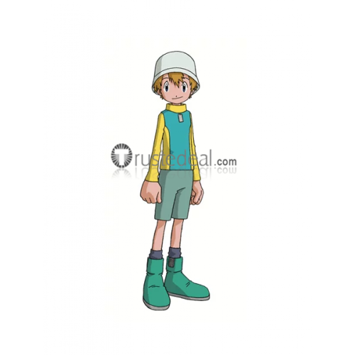 Digimon Adventure 02 Takaishi Takeru Cosplay Costume