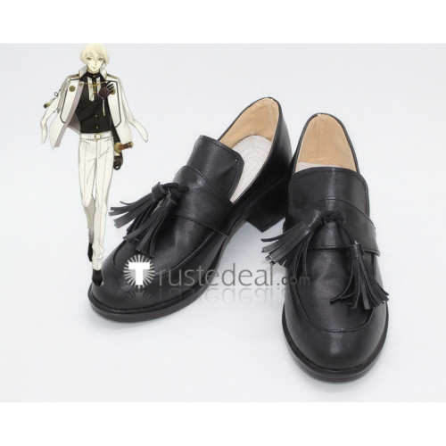 Touken Ranbu Higekiri Black Cosplay Boots Shoes