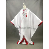 Hetalia Axis Powers Japan Honda Kiku White Wedding Kimono Cosplay Costume