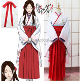 Kakegurui Gambler Yuriko Nishinotouin Kimono Hakama Cosplay Costume