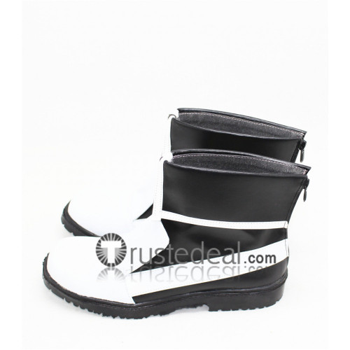 Fire Emblem: Path of Radiance Tanith White Black Cosplay Shoes Boots