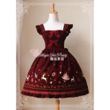 Magic Tea Party Sleeveless Embroidery Lolita Dress
