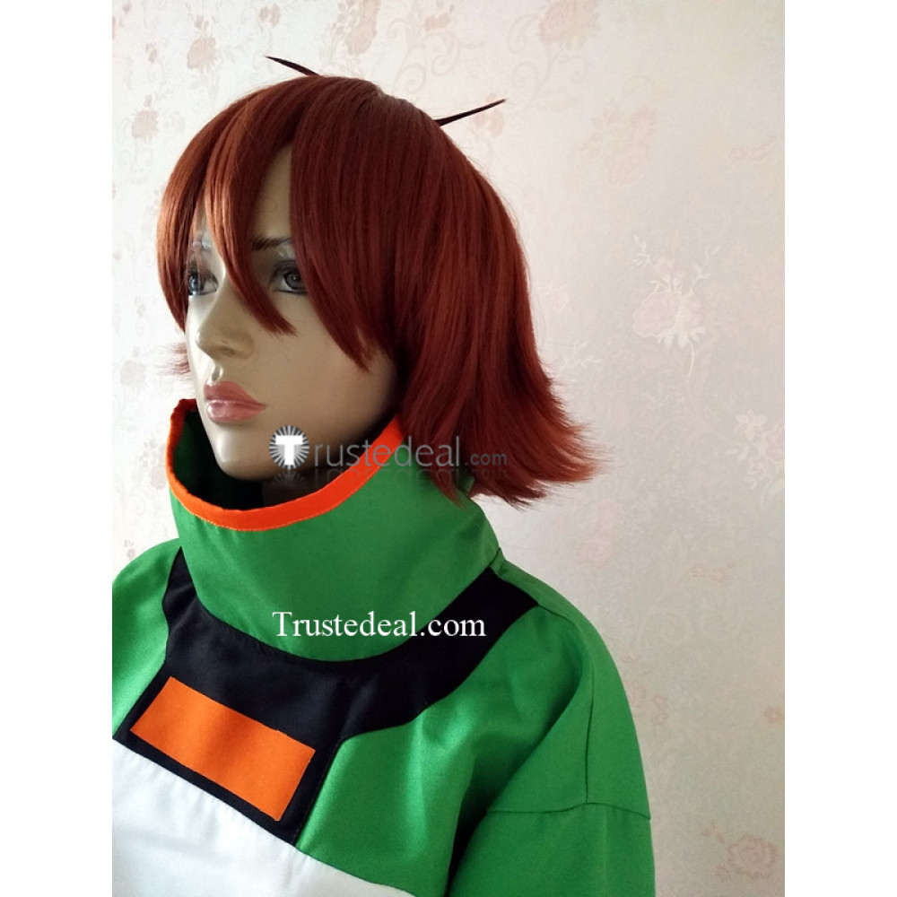 Voltron Defender of the Universe Pidge Wig Brown Wigs Bob Cosplay Costume Wigs 