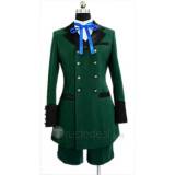Kuroshitsuji Black Butler Ciel Phantomhive Green Cosplay Costume