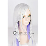 Sword Art Online The Movie Ordinal Scale Singer Yuna Long Silver White Purple Cosplay Wig 100cm