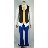 No Game No Life Sora King Blue Suit Cosplay Costume