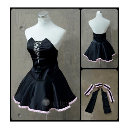 Zero no Tsukaima/The Familiar Of Zero Louise Francoise Black Bustier Cosplay Costume 1