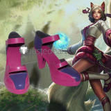 League of Legends Dynasty Ahri Red Beautiful Cosplay Costume